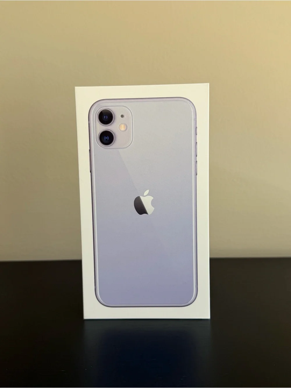 Apple iPhone 11 Purple Retail Box Only w/ Inserts & SIM Tool 64GB - NO PHONE